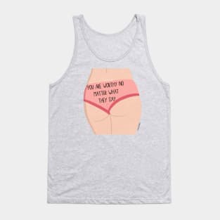 YOU ARE WORTHY Tank Top